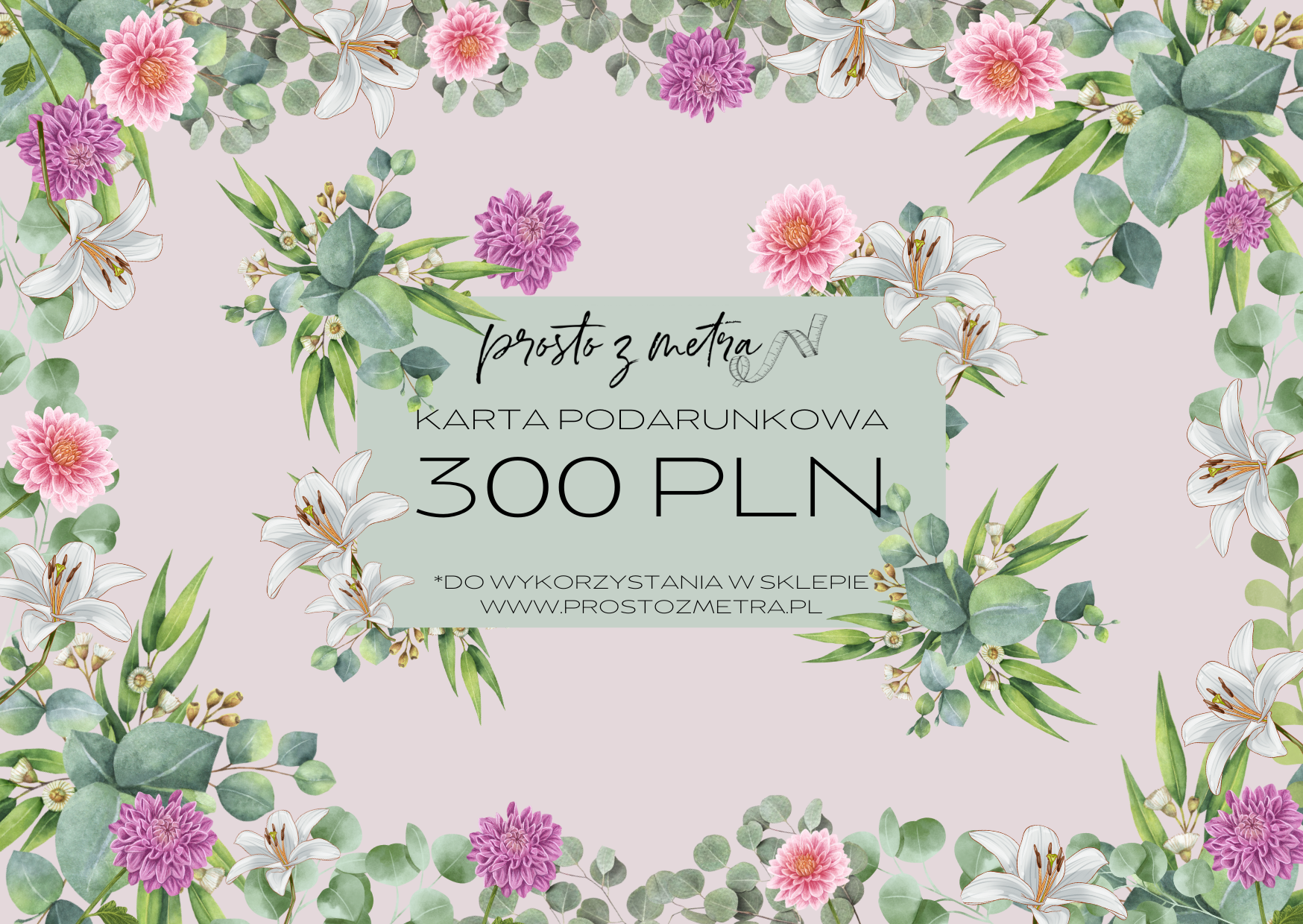 Cadeaubon - 300 PLN