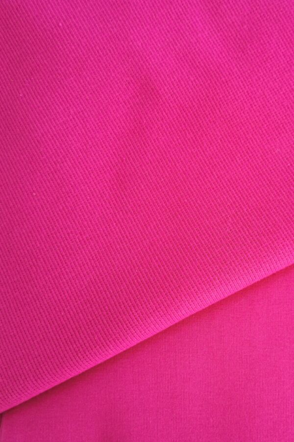 FUCHSIA Boordstof fijne rib