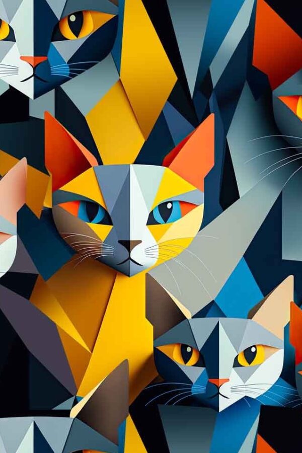 Geometric cats