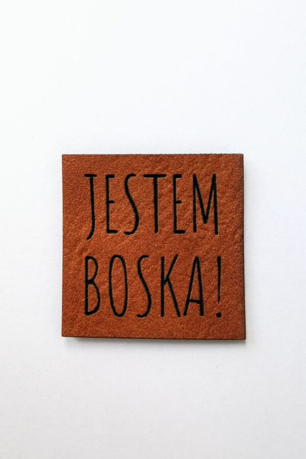 Label  - jestem boska - Cinnamon