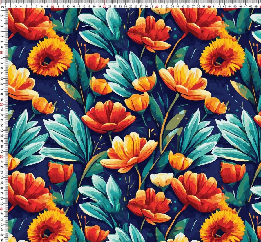 úplety Art of multicoloured plants - Obrázek 3