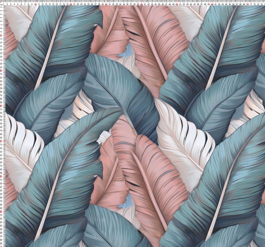 Dark pastel leaves - Image 3