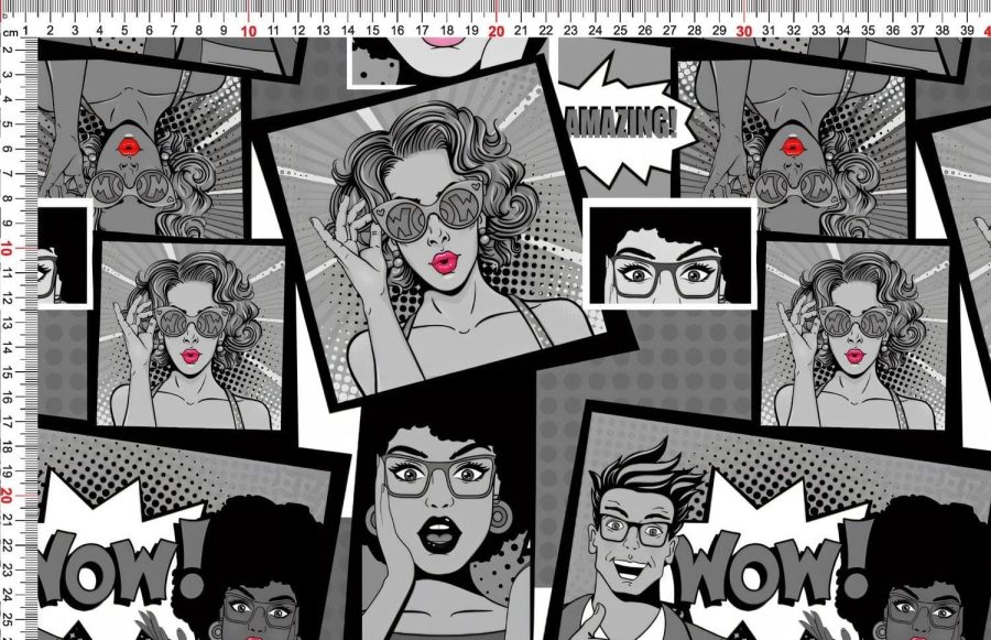 Black and white comic – Bild 3
