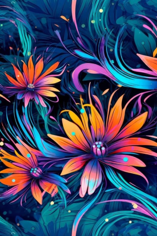 Hypnotic blooms